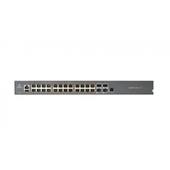 Valdomas L2 jungiklis Cambium Networks EX2028P 24x Gigabit Ethernet PoE 1U pilkas