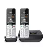 Analoginis/DECT belaidis telefonas Gigaset COMFORT 500A duo sidabrinis/juodas