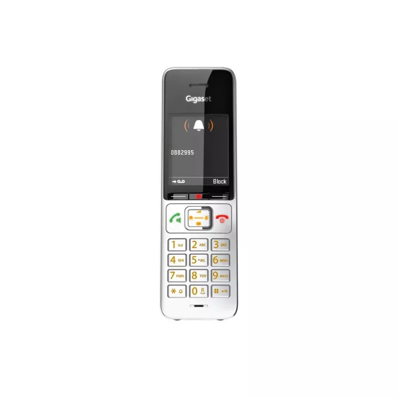 Analoginis/DECT belaidis telefonas Gigaset COMFORT 500A duo sidabrinis/juodas