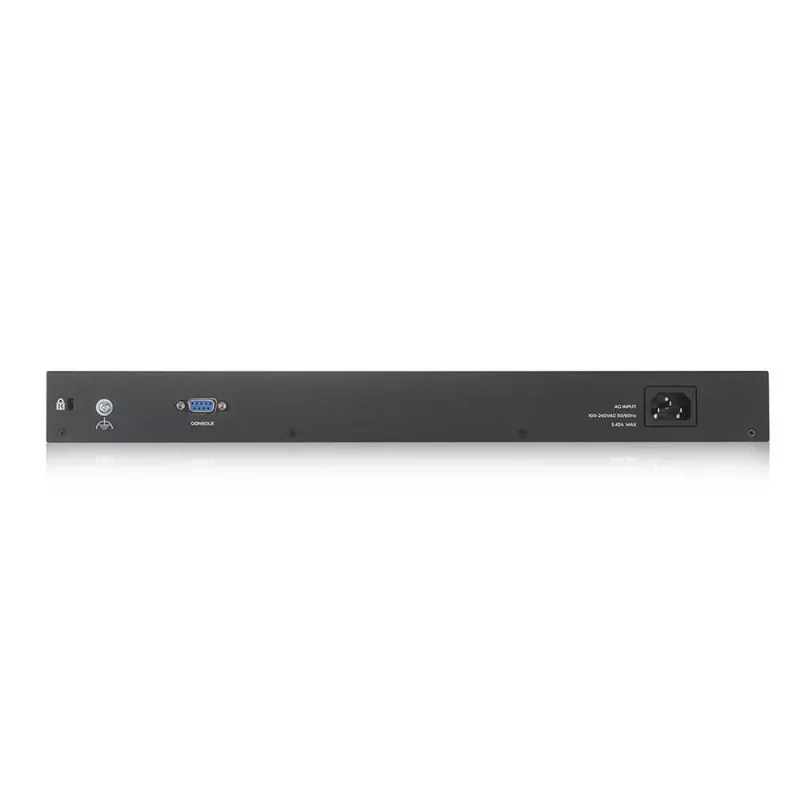 Zyxel GS2220-50HP-EU0101F valdomas tinklo jungiklis L2 Gigabit Ethernet (10/100/1000) Power over Ethernet (PoE) juodas