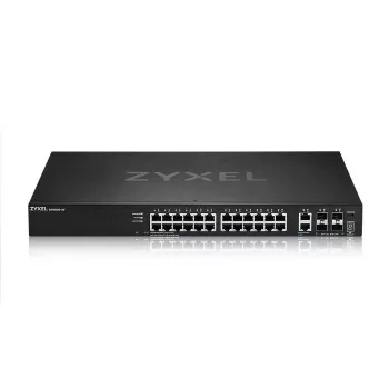 Zyxel XGS2220-30 valdomas L3 Gigabit Ethernet (10/100/1000) jungiklis, juodas
