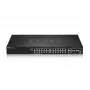 Zyxel XGS2220-30 valdomas L3 Gigabit Ethernet (10/100/1000) jungiklis, juodas