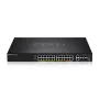 Zyxel XGS2220-30HP valdomas L3 gigabito eterneto (10/100/1000) „Power over Ethernet“ (PoE) jungiklis juodas