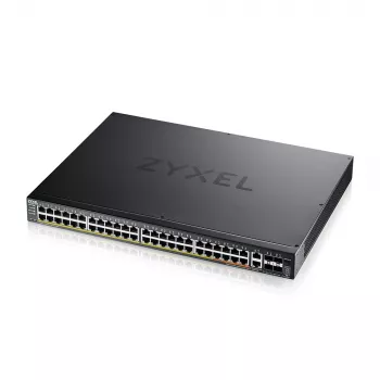 Zyxel XGS2220-54FP valdomas L3 Gigabit Ethernet (10/100/1000) jungiklis su PoE