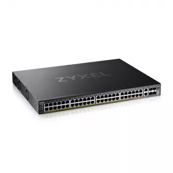 Zyxel XGS2220-54FP valdomas L3 Gigabit Ethernet (10/100/1000) jungiklis su PoE