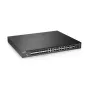 Zyxel XS3800-28 valdomas L2+ 10G Ethernet (100/1000/10000) juodas