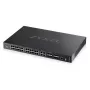 Zyxel XGS4600-32 valdomas L3 Gigabit Ethernet (10/100/1000) jungiklis juodas