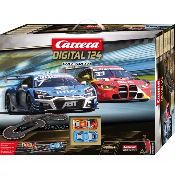 Lenktynių rinkinys su automobiliais ir trasa CARRERA Carrera Full Speed įvairiaspalvis