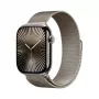 APPLE Watch Series 10 GPS + Cellular 46 mm natūralaus titano korpusas su natūralaus titano Milano kilpa - S/M