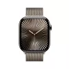 APPLE Watch Series 10 GPS + Cellular 46 mm natūralaus titano korpusas su natūralaus titano Milano kilpa - S/M