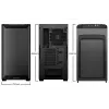 Korpusas bequiet! PURE BASE 501 Airflow Window MIDI bokštas — ATX, grūdintas stiklas, 3x140/240mm palaikymas, 2x3,5 colio + 5x2,5 colio, USB-A x2, USB-C x1