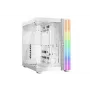 PC korpusas be quiet! LIGHT BASE 900 DX White Full Tower – ATX/EATX, stiklinis šonas, RGB, GPU iki 495 mm, aušintuvas iki 190 mm