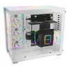 PC korpusas be quiet! LIGHT BASE 900 DX White Full Tower – ATX/EATX, stiklinis šonas, RGB, GPU iki 495 mm, aušintuvas iki 190 mm