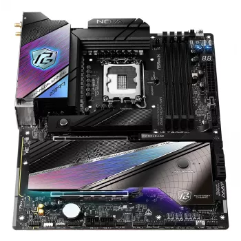 ASRock pagrindinė plokštė Z890 Nova WiFi LGA1851 Intel Z890 4 x DDR5 1 x HDMI 2.1 TMDS/FRL 8G 2 x Thunderbolt 4 ATX