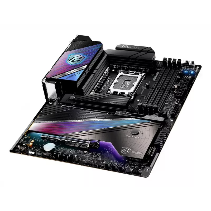 ASRock pagrindinė plokštė Z890 Nova WiFi LGA1851 Intel Z890 4 x DDR5 1 x HDMI 2.1 TMDS/FRL 8G 2 x Thunderbolt 4 ATX