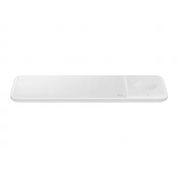 Samsung Wireless Charger Trio belaidis įkroviklis ausinėms, išmaniesiems telefonams ir laikrodžiams, baltas