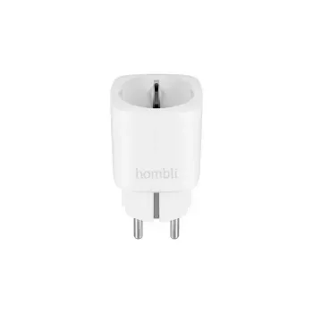 Hombli Smart Socket EU išmanusis kištukas (Wi‑Fi, 220–250 V, 50–60 Hz, 3540 W, vidaus, baltas)