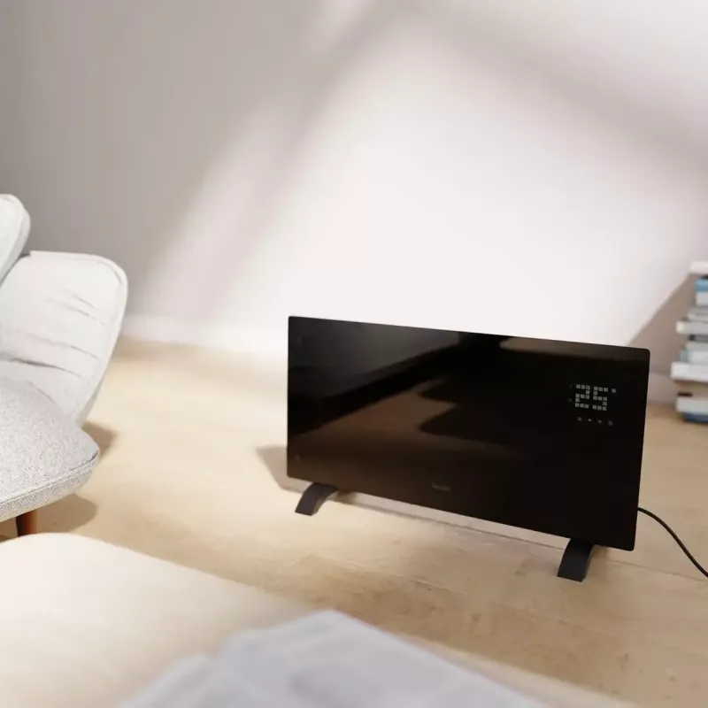 Hombli HBCH-0300 elektrinis konvektorinis šildytuvas 2000 W juodas