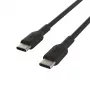 BELKIN USB-C į USB-C laidas 1 m juodas