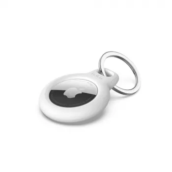 BELKIN Secure Holder With Keyring – Baltas dėklas „AirTag“ ir panašiems sekikliams