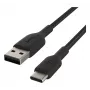 USB laidas Belkin CAB002BT1MBK 1 m USB A į USB C juodas