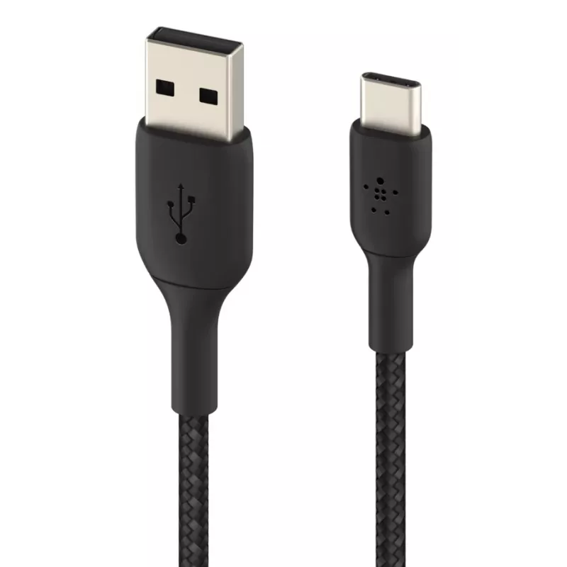 USB laidas Belkin CAB002BT1MBK 1 m USB A į USB C juodas
