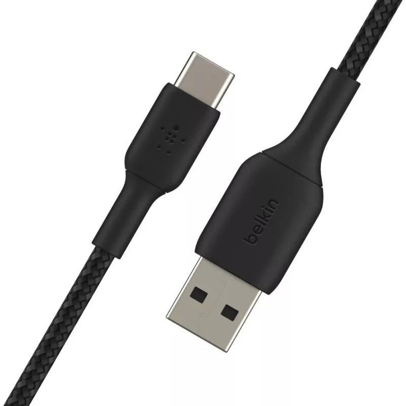 USB laidas Belkin CAB002BT1MBK 1 m USB A į USB C juodas