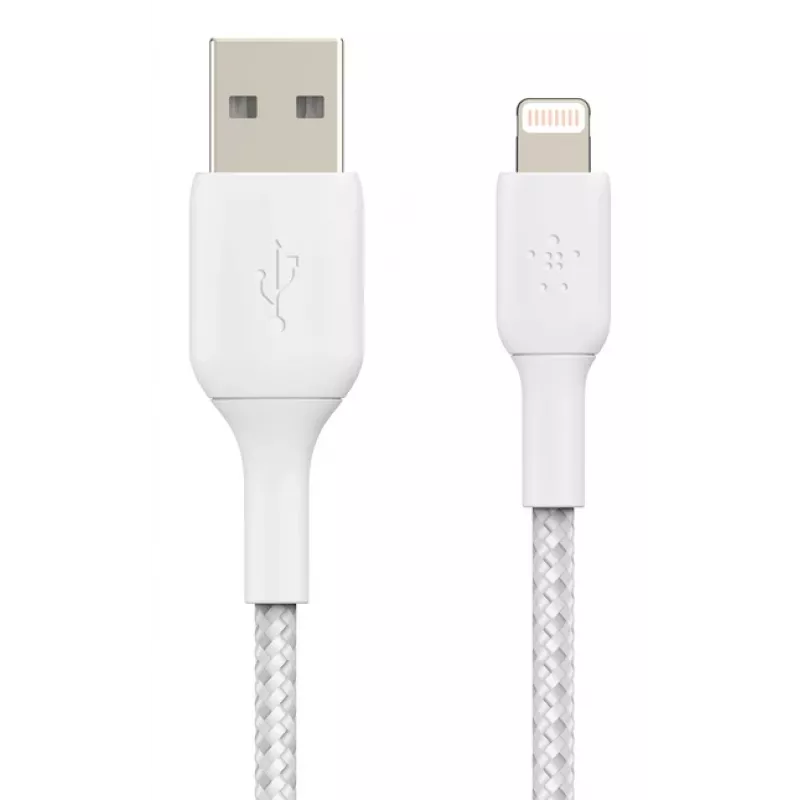 BELKIN Lightning į USB-A pintas laidas 1 m baltas