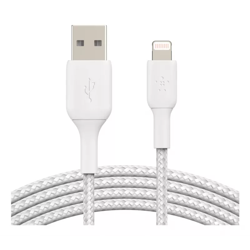 BELKIN Lightning į USB-A pintas laidas 1 m baltas