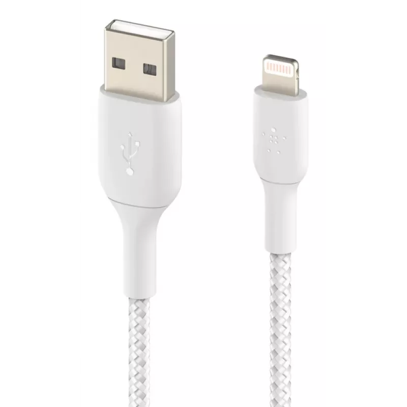 BELKIN Lightning į USB-A pintas laidas 1 m baltas