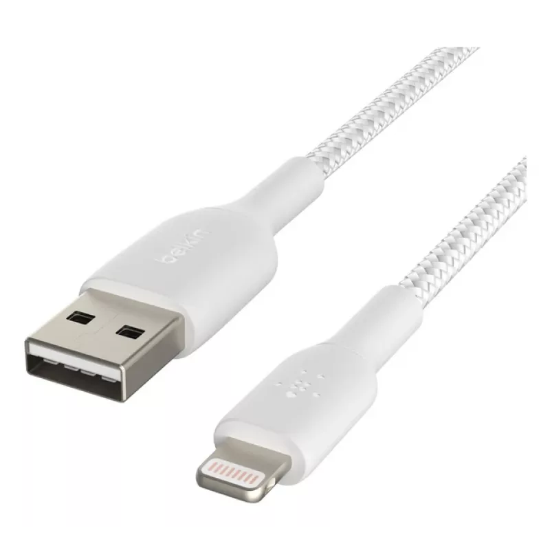 BELKIN Lightning į USB-A pintas laidas 1 m baltas