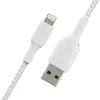 BELKIN Lightning į USB-A pintas laidas 1 m baltas