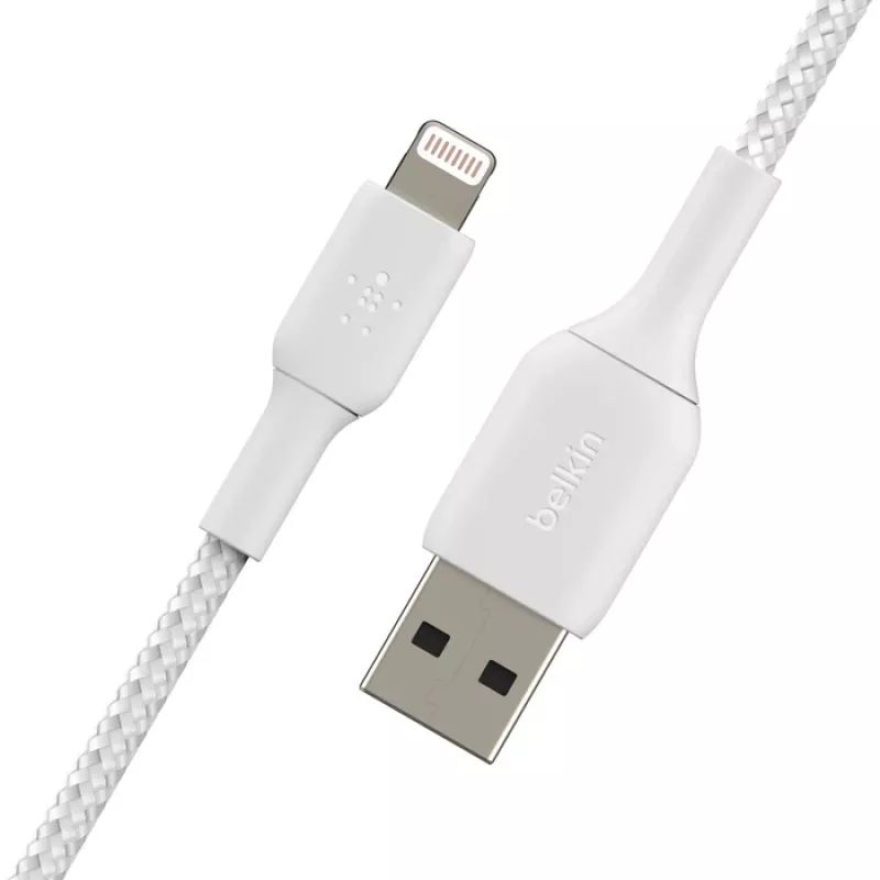 BELKIN Lightning į USB-A pintas laidas 1 m baltas