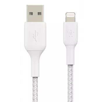 BELKIN Lightning į USB-A pinta laido 2 m balta
