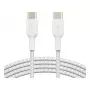 USB-C laidas Belkin CAB004BT1MWH2PK USB 2.0 1 m baltas