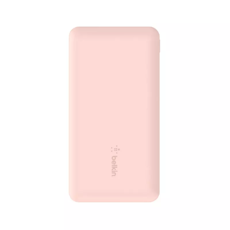 BELKIN 10 000 mAh Power Bank USB-C / USB-A 15W - Rožinis
