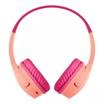 BELKIN SoundForm Kids belaidžiai ausinių komplektas vaikams – rožinė