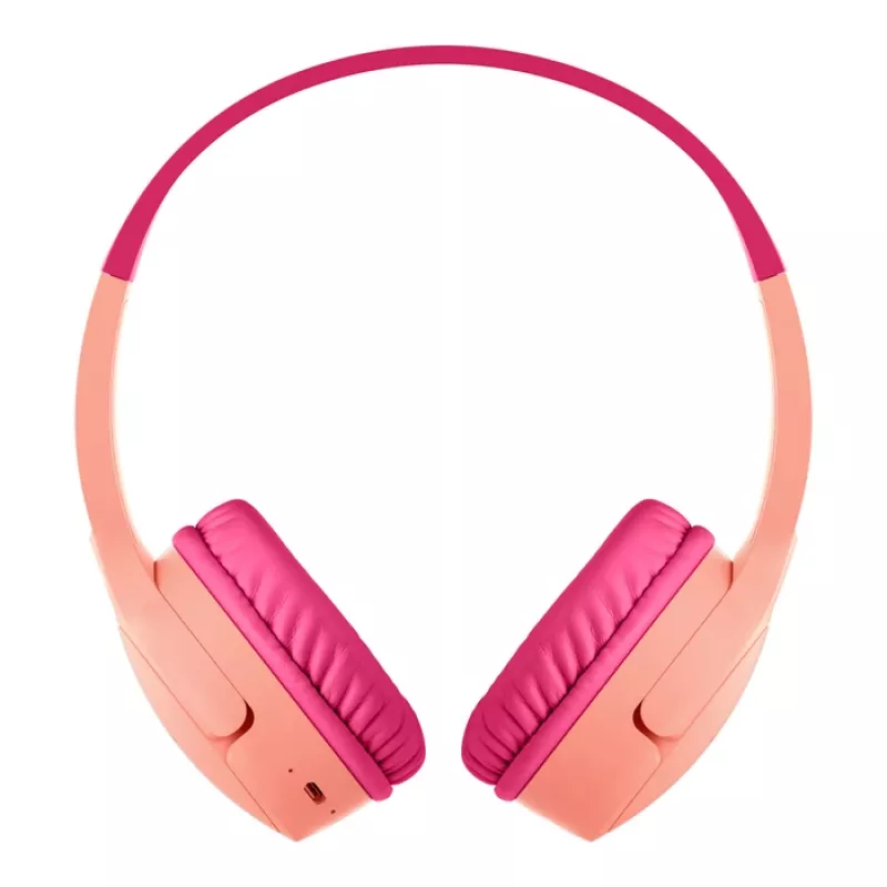 BELKIN SoundForm Kids belaidžiai ausinių komplektas vaikams – rožinė