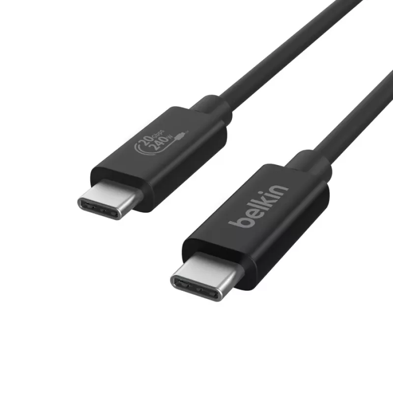 USB-C laidas Belkin INZ004BT2MBK USB4 Gen 2x2 2 m juodas