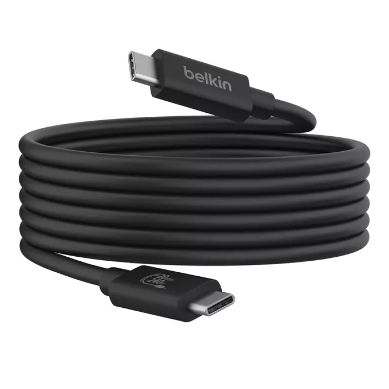USB-C laidas Belkin INZ004BT2MBK USB4 Gen 2x2 2 m juodas