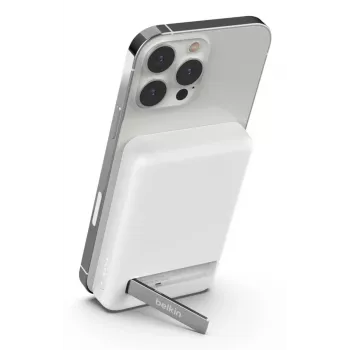 BELKIN BoostCharge belaidis magnetinis powerbank 5000 mAh baltas