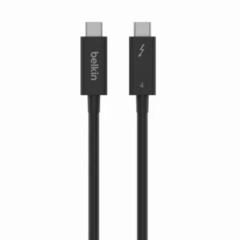 BELKIN Thunderbolt 4 laidas USB-C juodas 40 Gbit/s 100 W aktyvus 2 m
