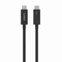BELKIN Thunderbolt 4 laidas USB-C juodas 40 Gbit/s 100 W aktyvus 2 m