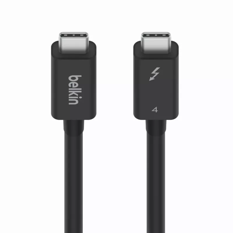 BELKIN Thunderbolt 4 laidas USB-C juodas 40 Gbit/s 100 W aktyvus 2 m