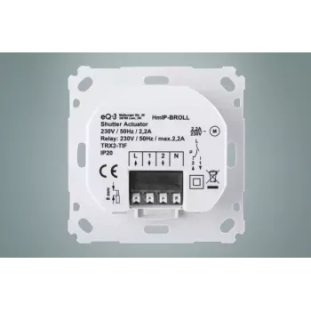 Pavaros valdiklis Homematic IP HmIP-BROLL Baltas