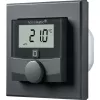 Sieninis termostatas HomeMatic HmIP-BWTH-A antracitas 230V – kambario temperatūros reguliatorius, maitinamas iš tinklo
