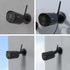 Reolink Argus B320-B 3 MP belaidė lauko IP kamera, maitinama baterija ar saulės baterija, Wi-Fi 2,4 GHz, 2304x1296, H.265, dvipusis ryšys, microSD iki 128 GB, juoda