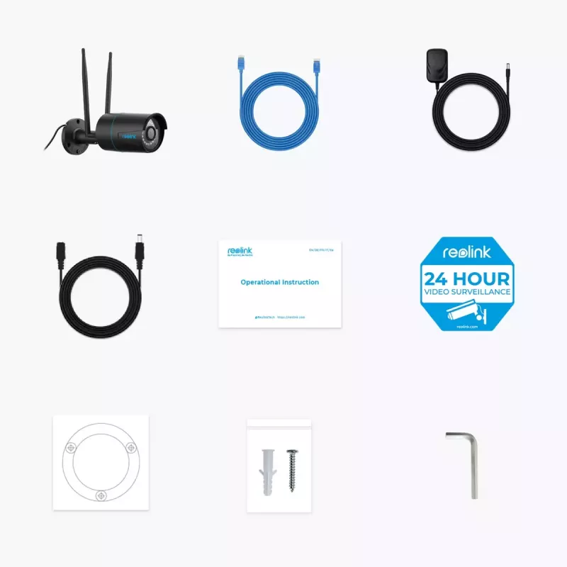 IP stebėjimo kamera Reolink W320-B 5MP lauke