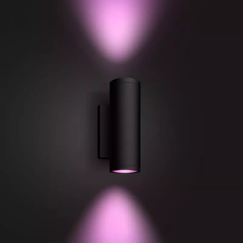 Išorinis sieninis šviestuvas Philips Hue White and Colour Ambience Appear