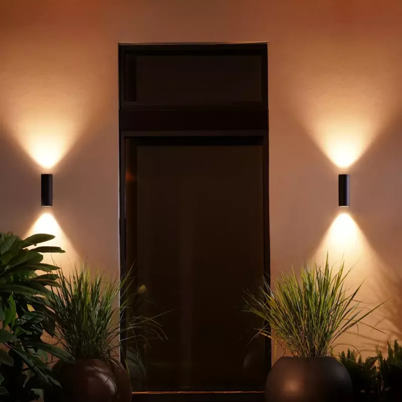 Išorinis sieninis šviestuvas Philips Hue White and Colour Ambience Appear